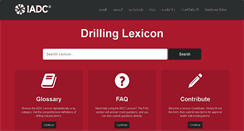 Desktop Screenshot of iadclexicon.org